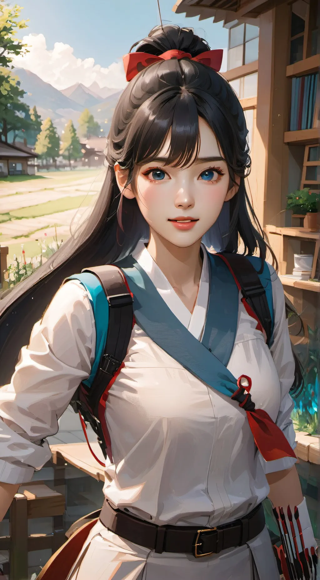 ai character: Annalisa Nathalie background