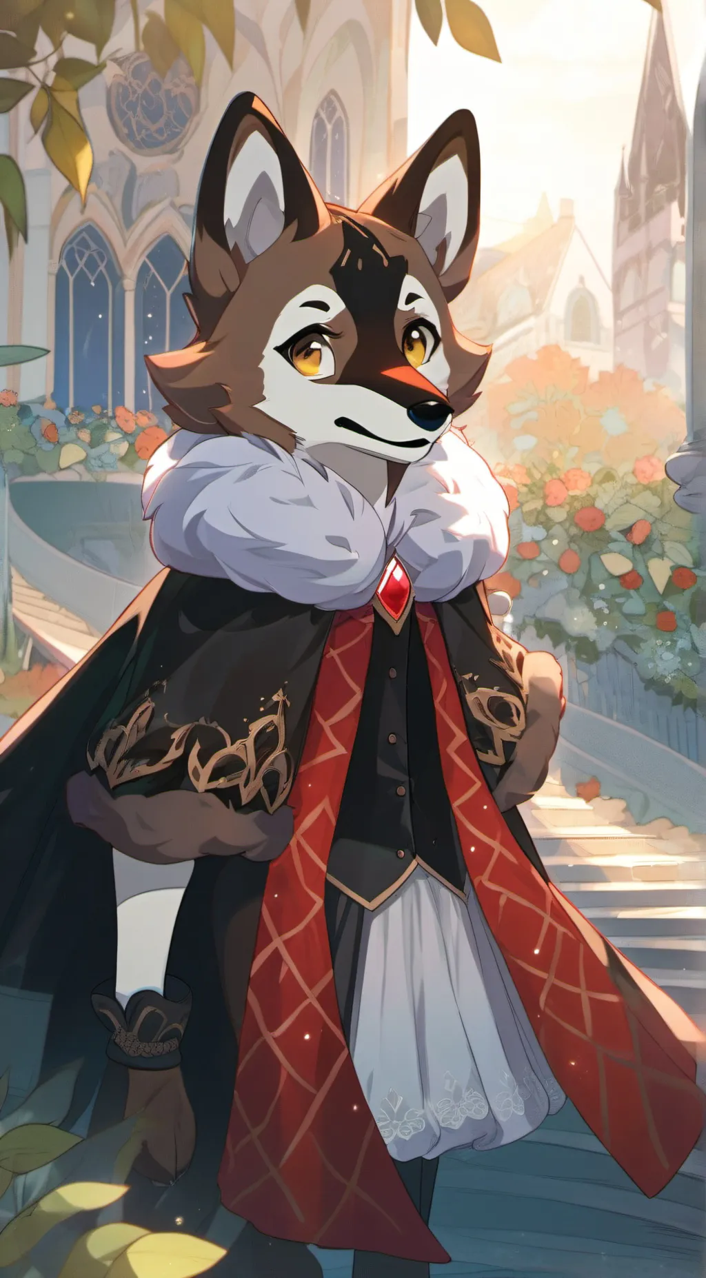 ai character: Alpha background