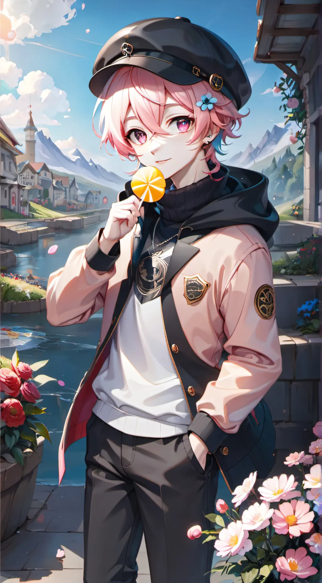 ai character: Charlie background