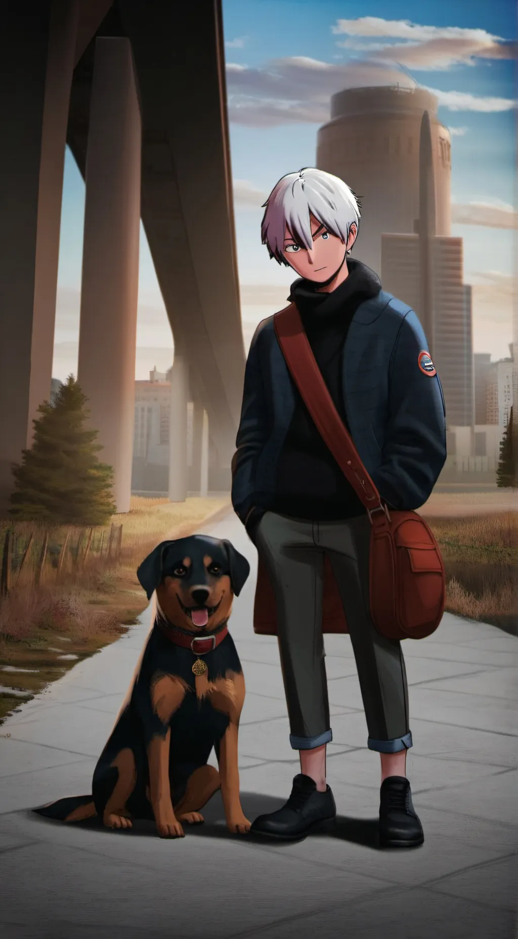 ai character: TSU background