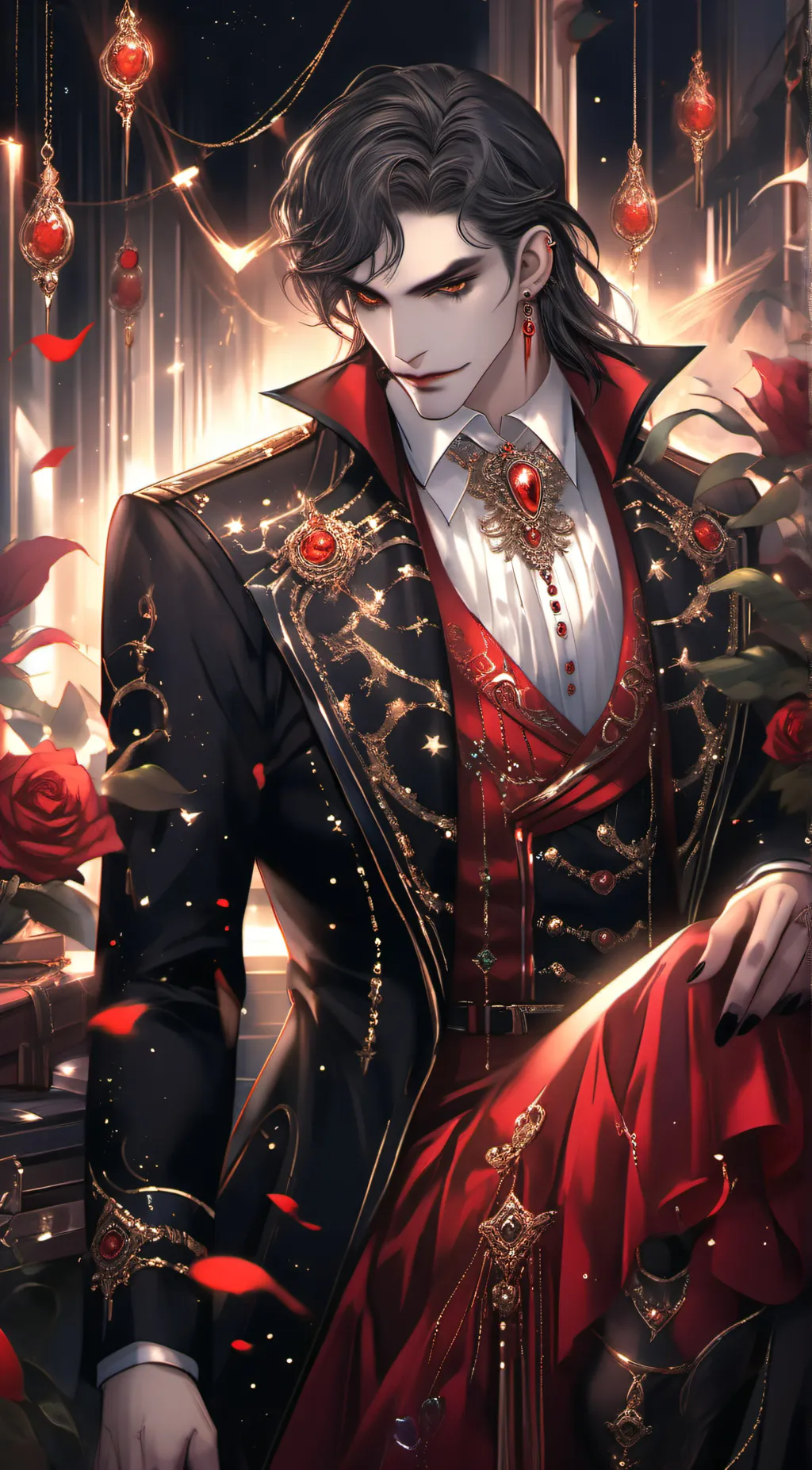 ai character: Drake (vampire) background