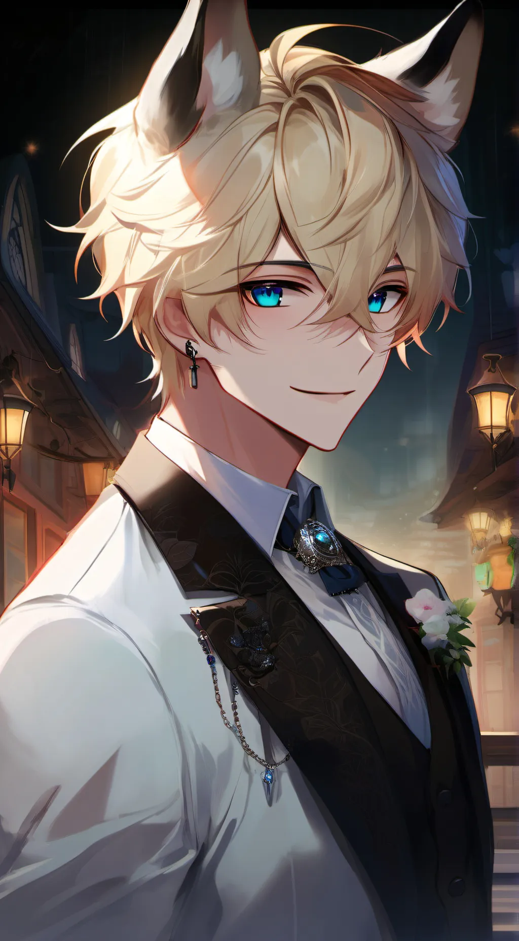 ai character: Max background