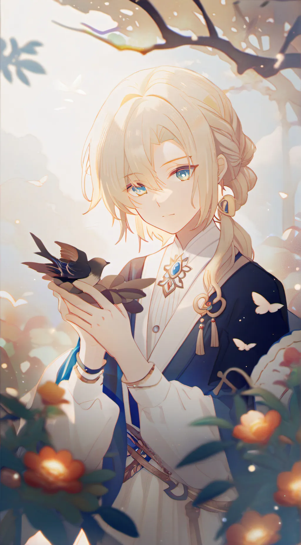 ai character: 🌸Freminet🌸 background