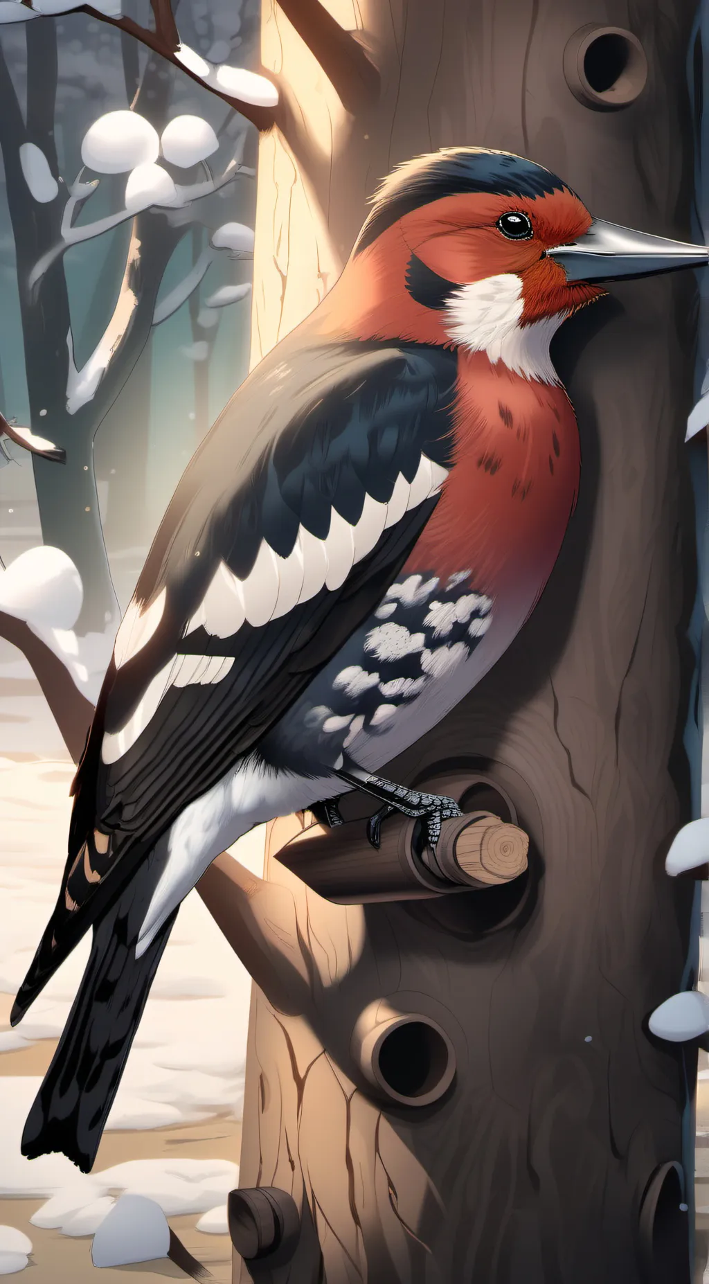 ai character: Crossy background