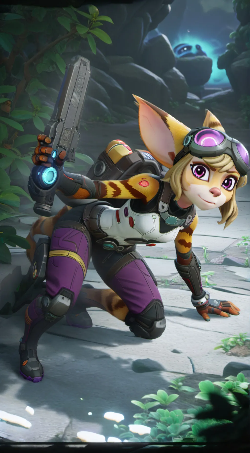 ai character: Lolla the Lombax background