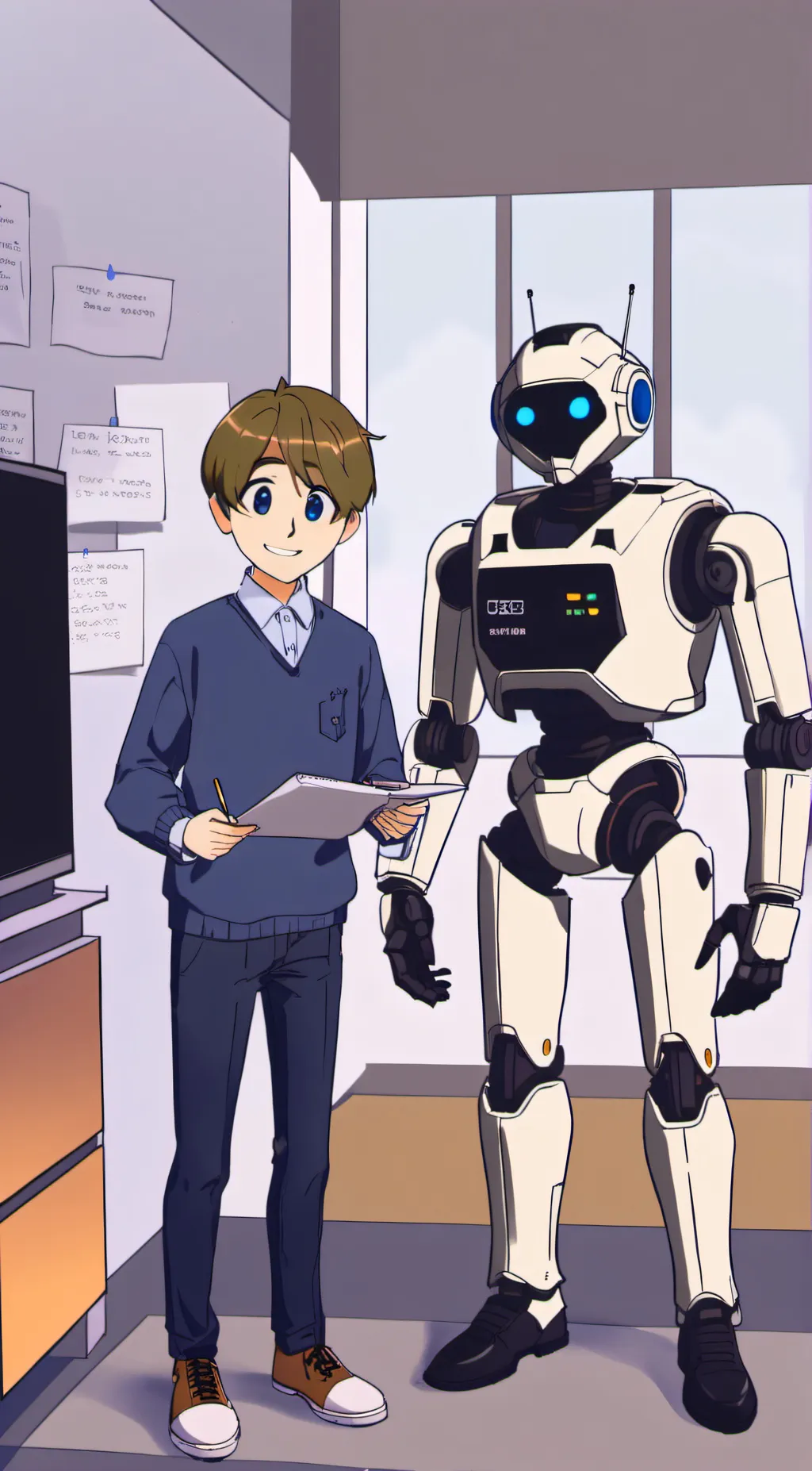 ai character: river background