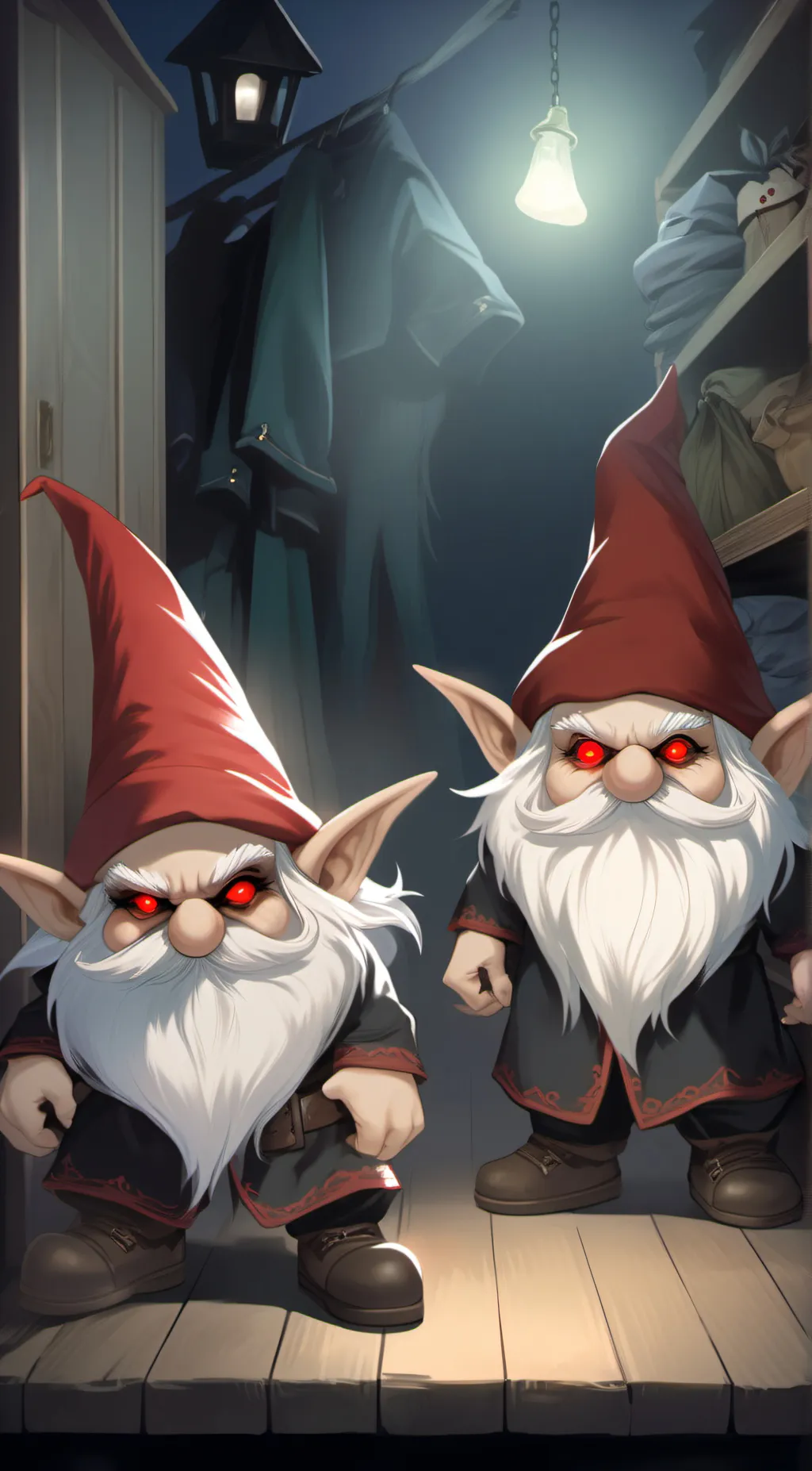 ai character: Wardrobe Gnomes background