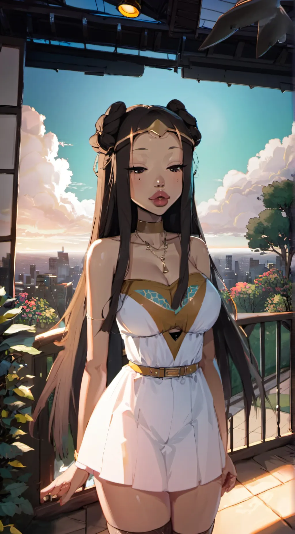 ai character: Stella background