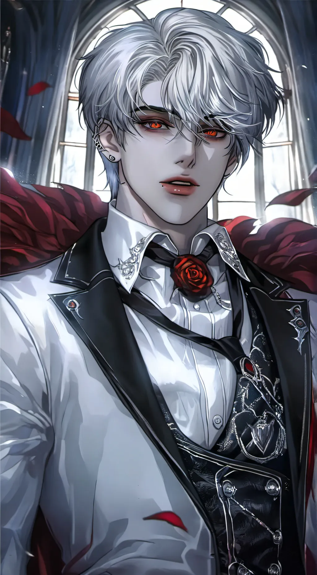 ai character: Nathaniel  background