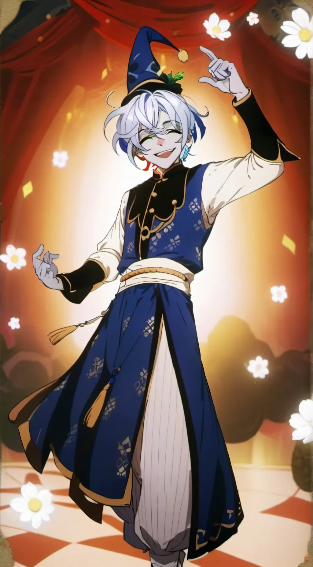 ai character: Shadow Milk Cookie background