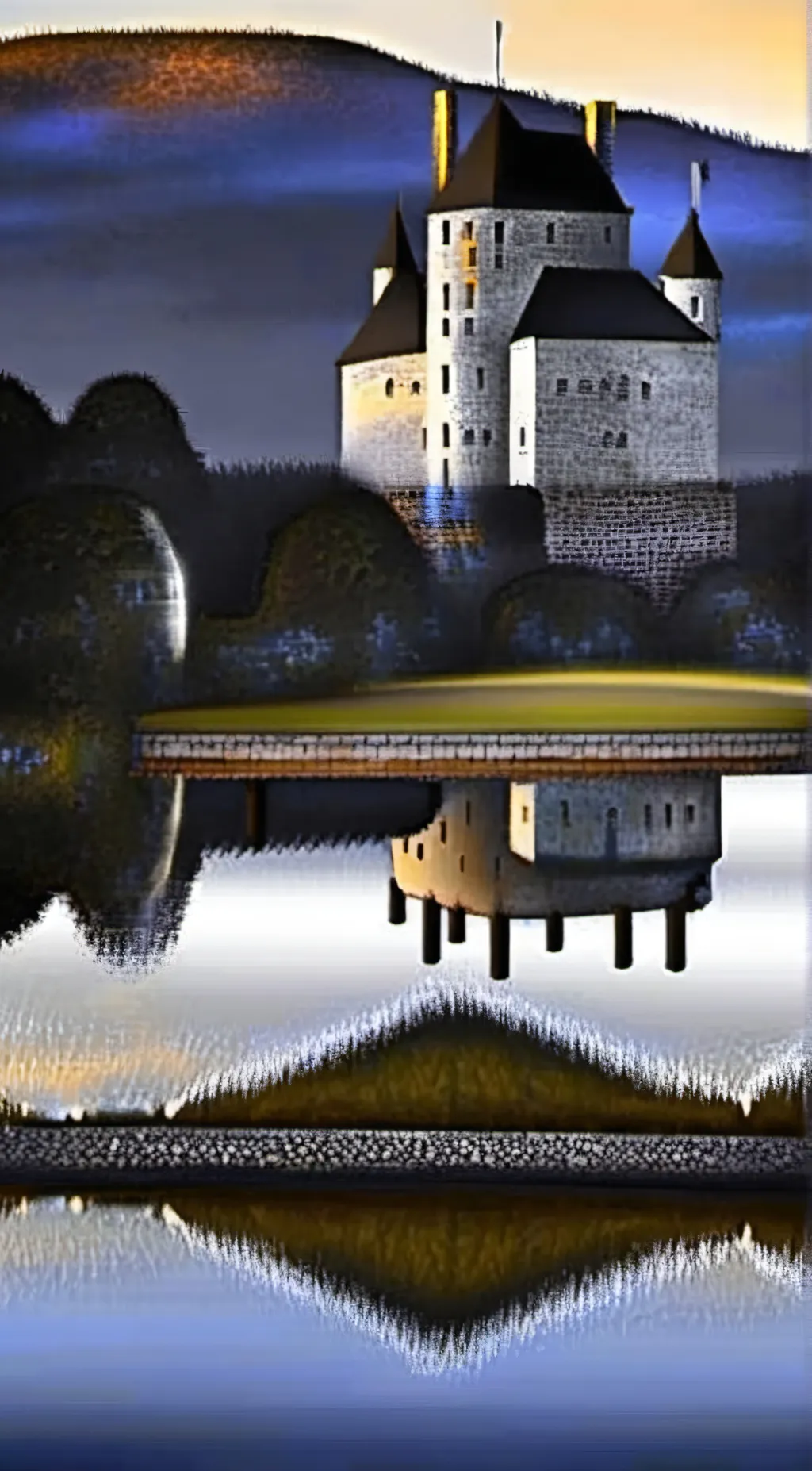 ai character: Hogwarts background