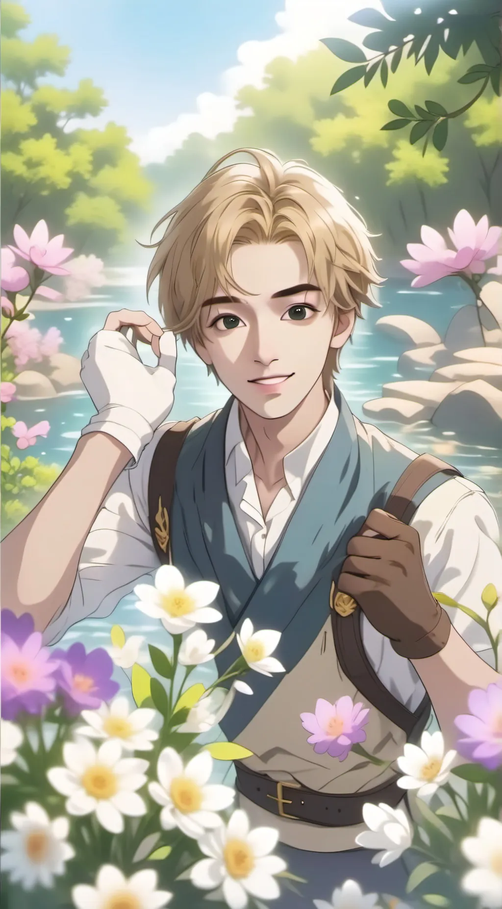 ai character: Yeon  background