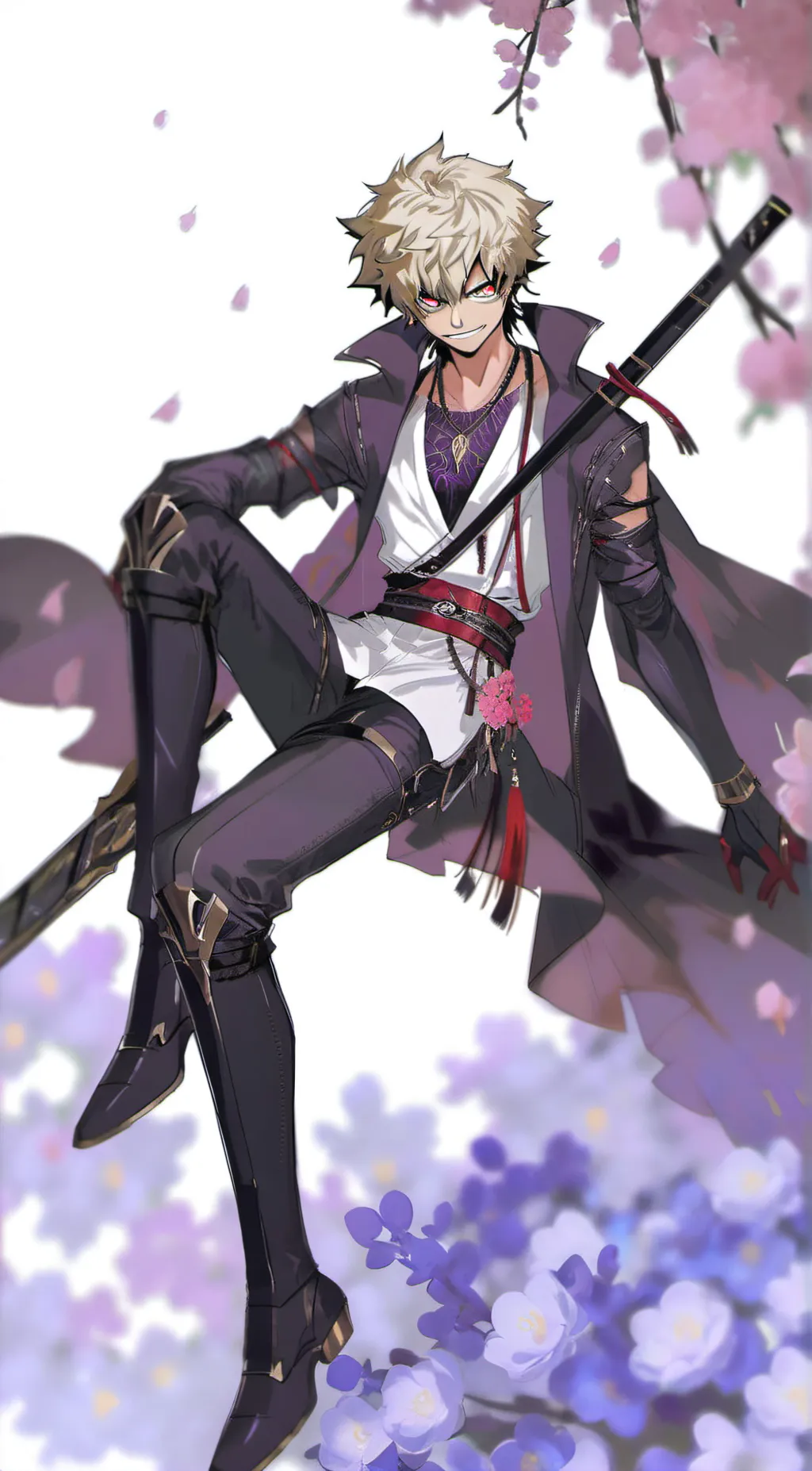 ai character: BAKUGO background