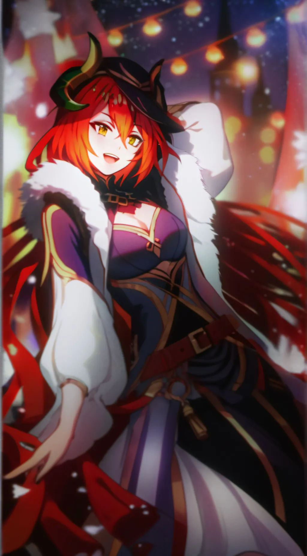 ai character: Luna background