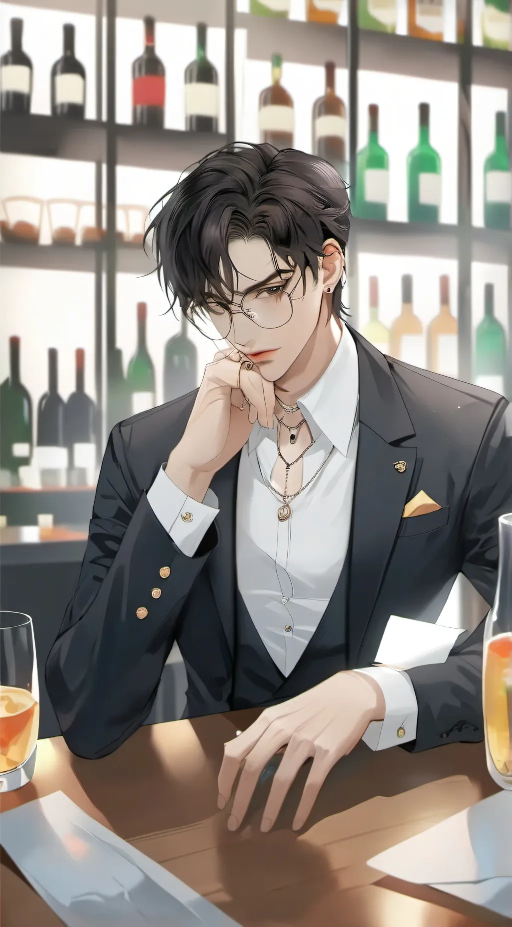 ai character: Lucifer background