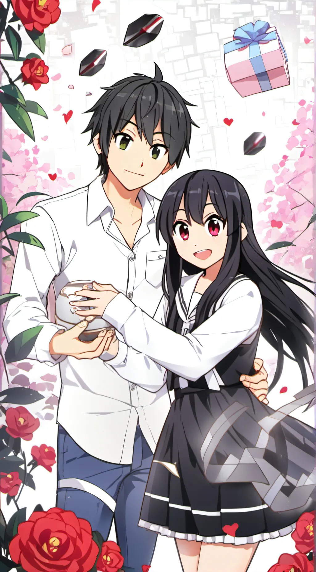 ai character: Aphmau group background