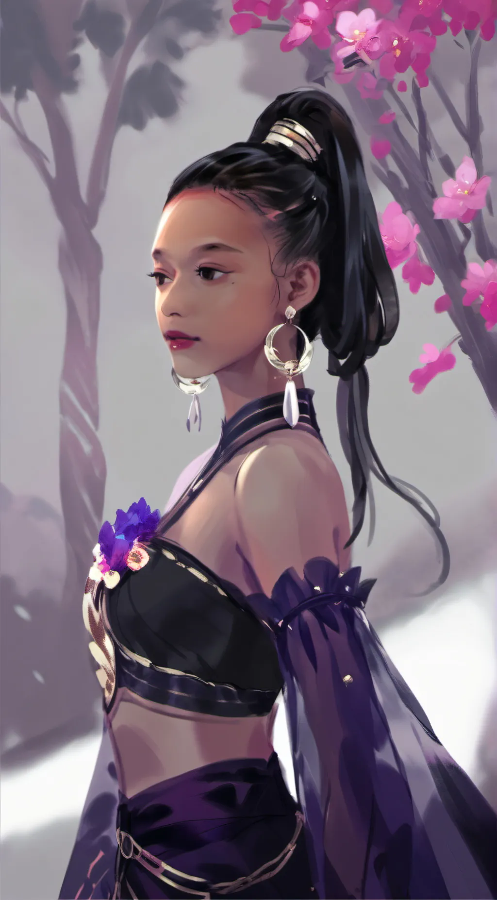 ai character: Maya background