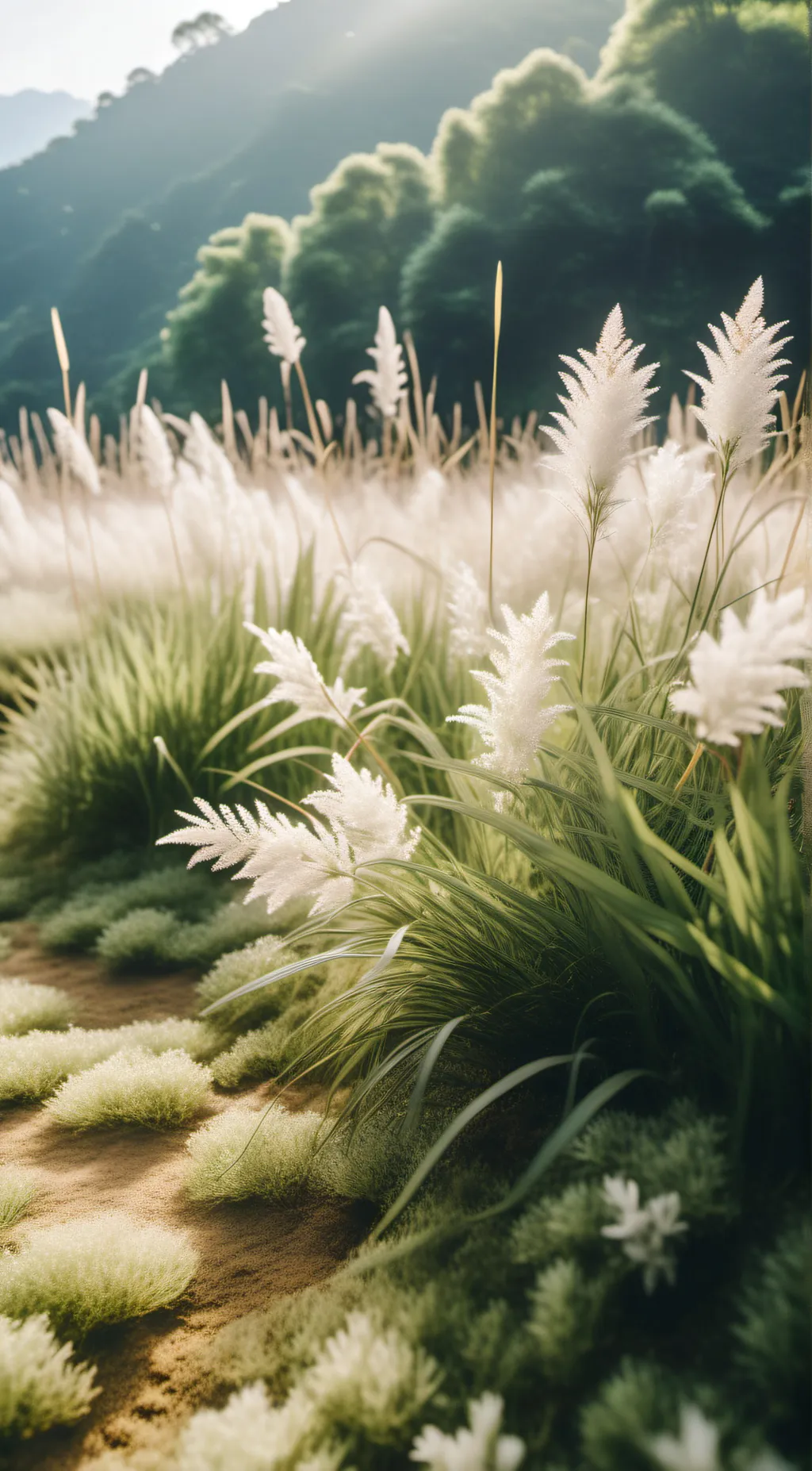 ai character: grass background