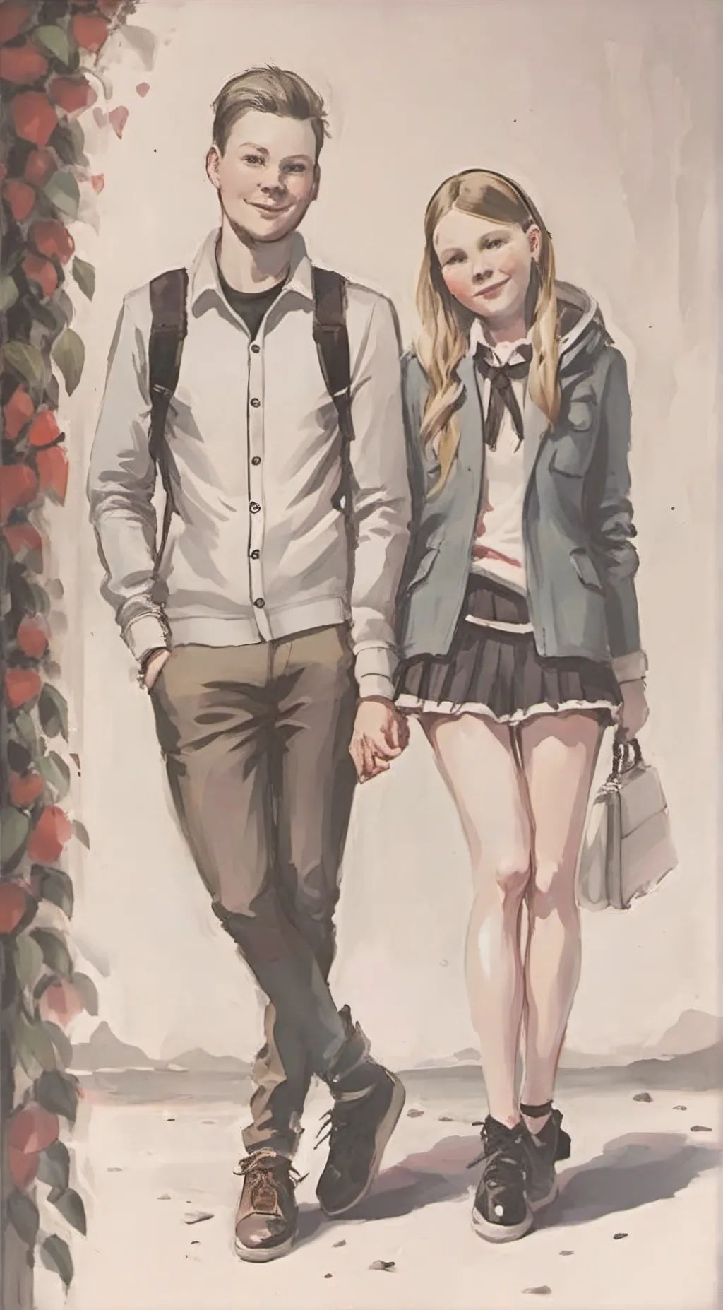 ai character: holly background