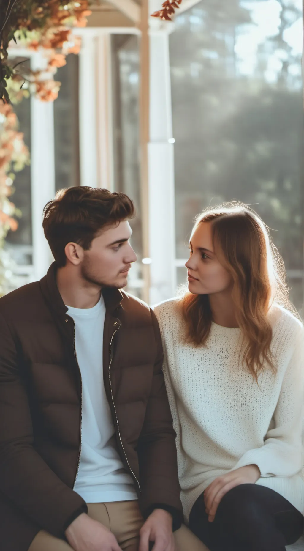 ai character: Andrew and Ellie background