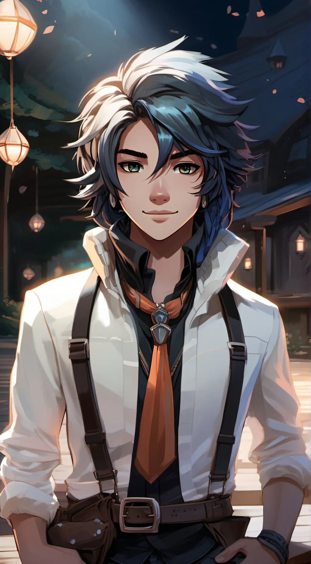 ai character: Ein  background