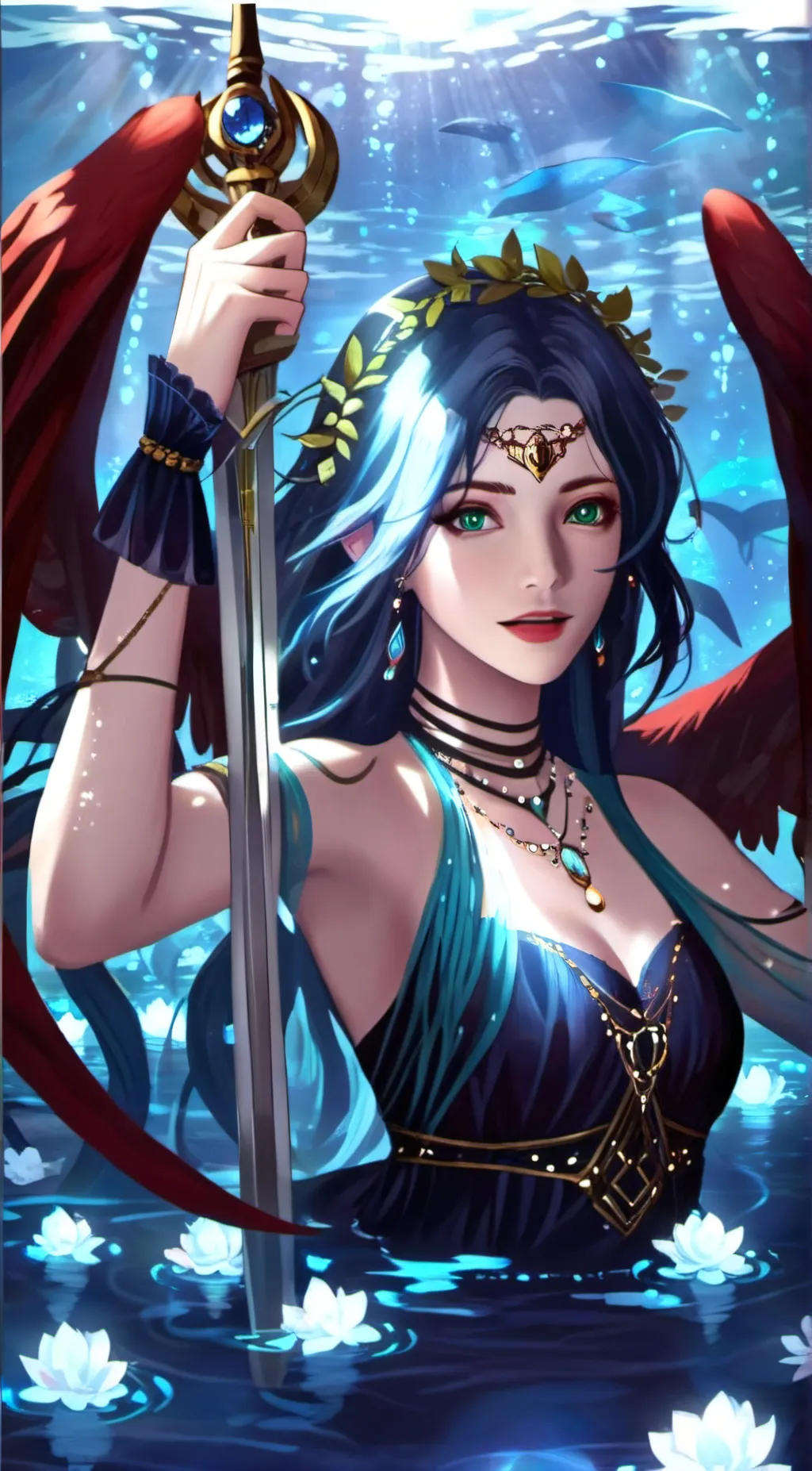 ai character: Celia  background