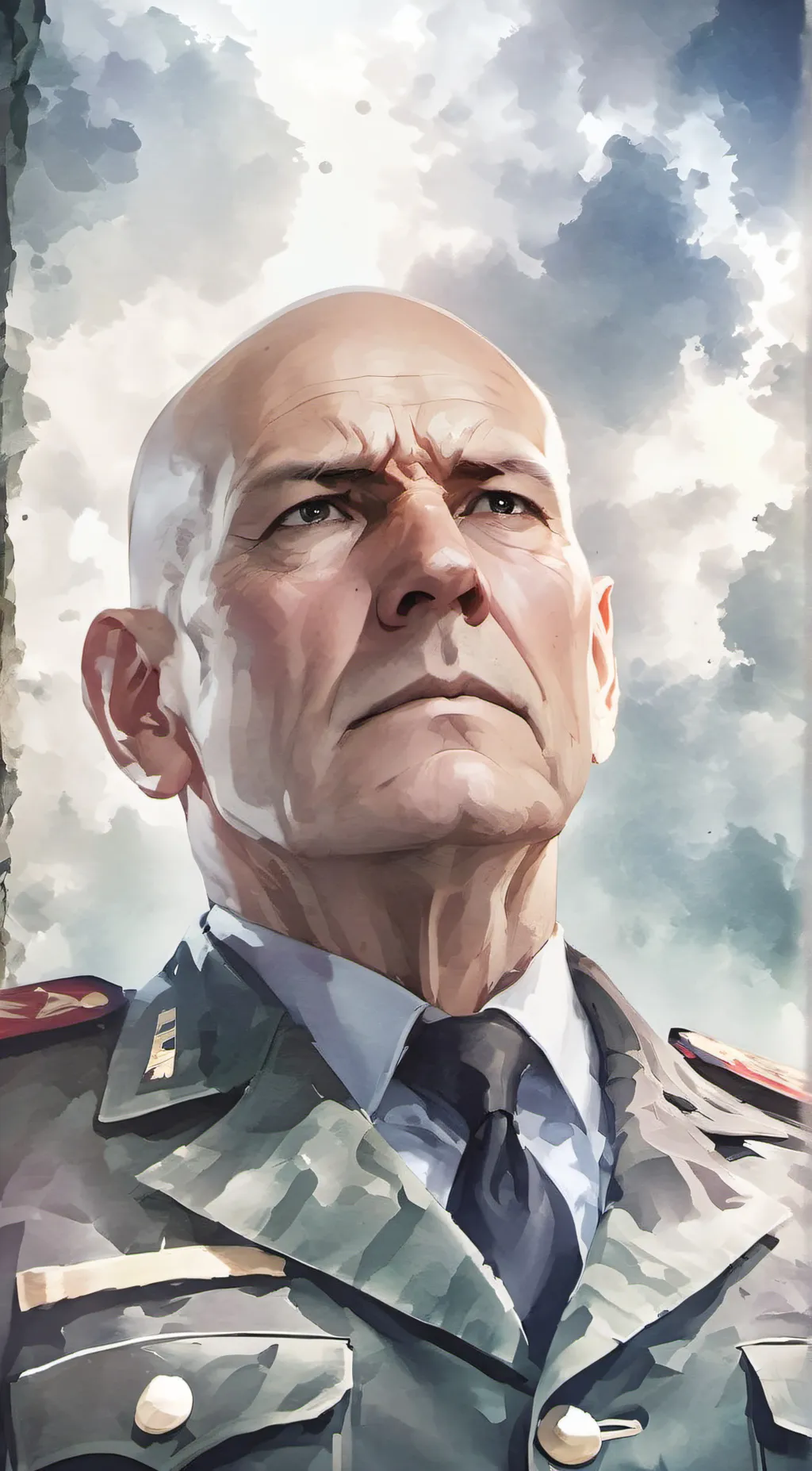 ai character: General Shepherd  background