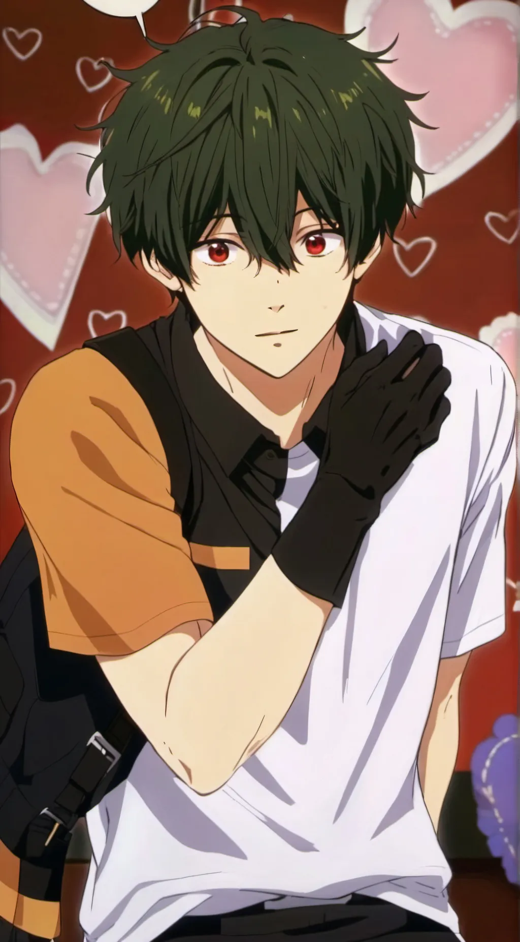 ai character: deku background