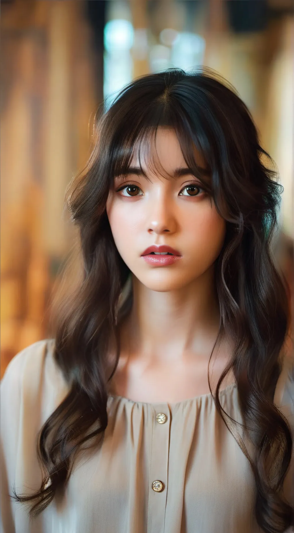 ai character: GeeGee background