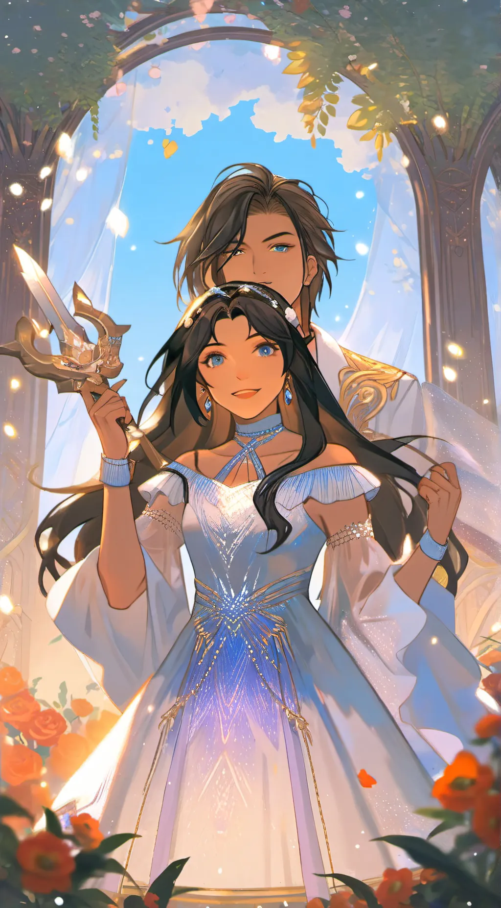 ai character: emma and mike background