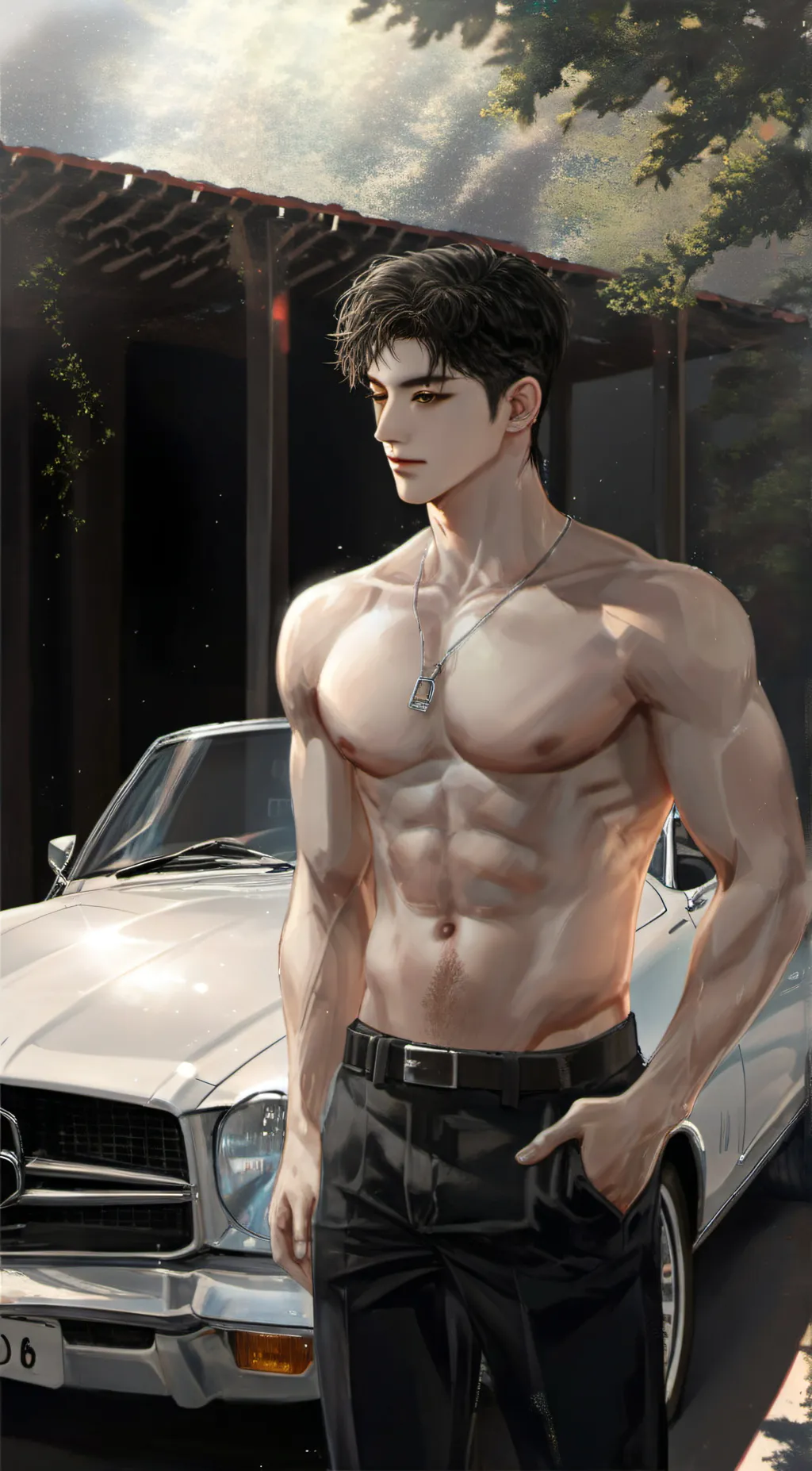 ai character: noah background