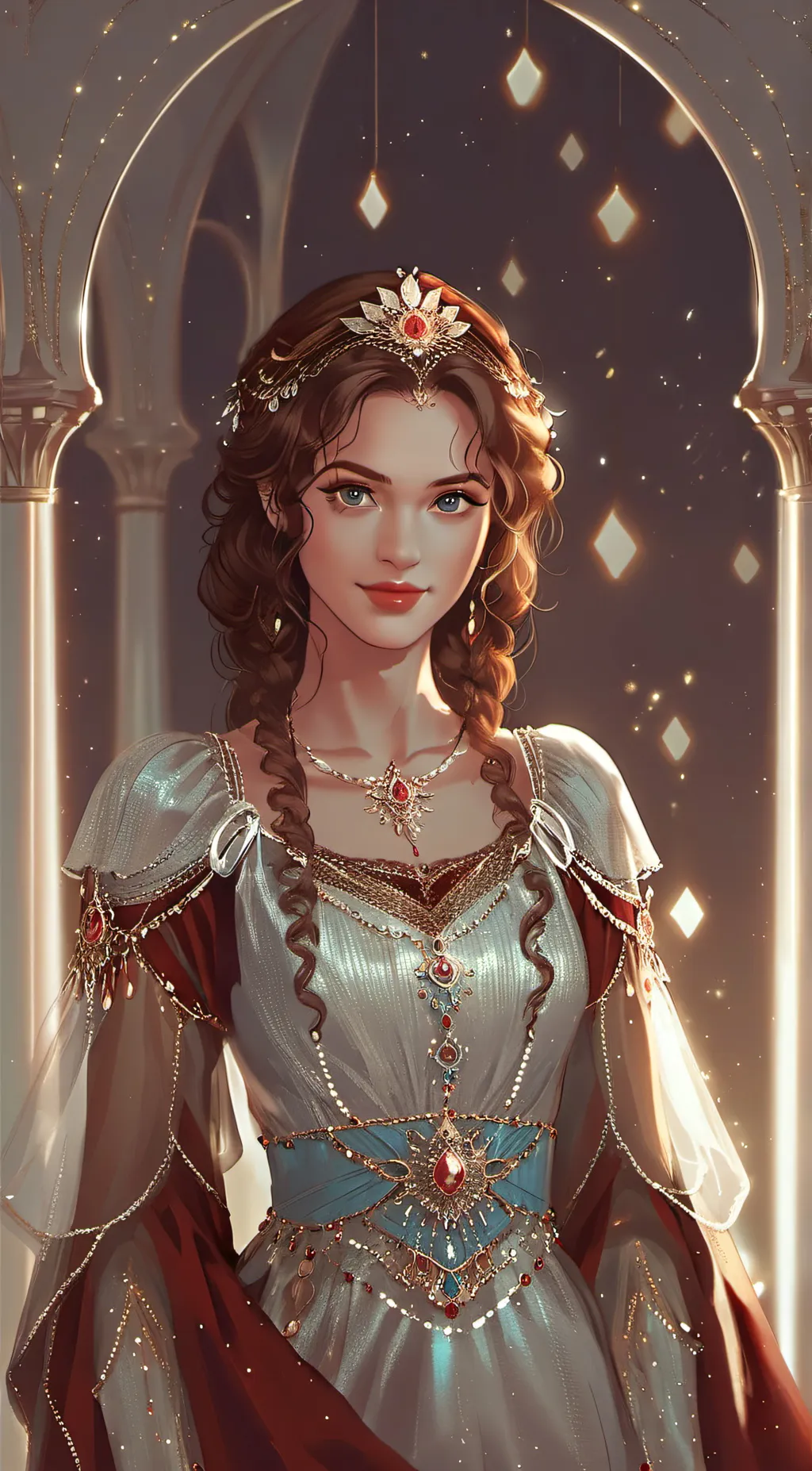 ai character: Nurbanu background