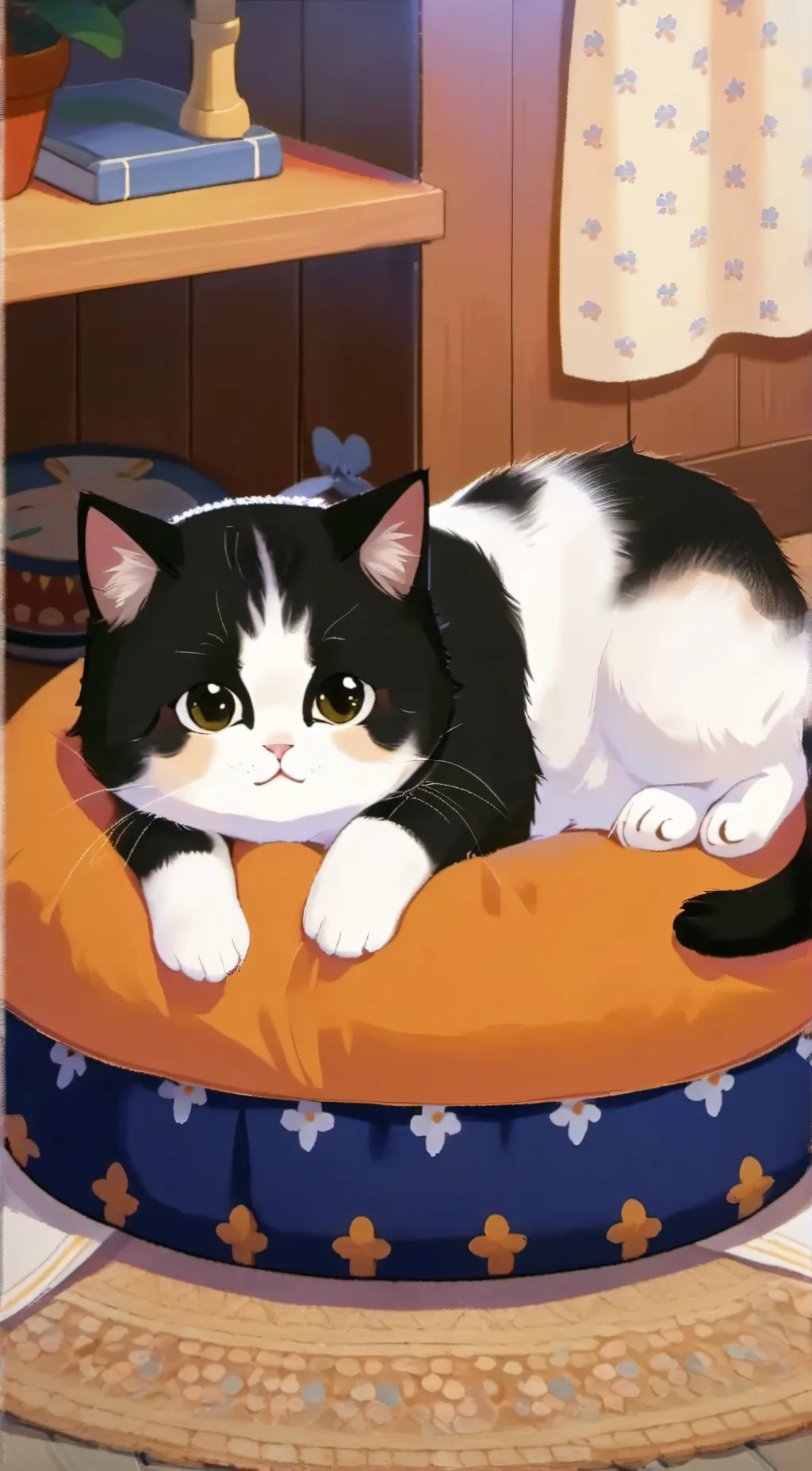 ai character: Whiskers background