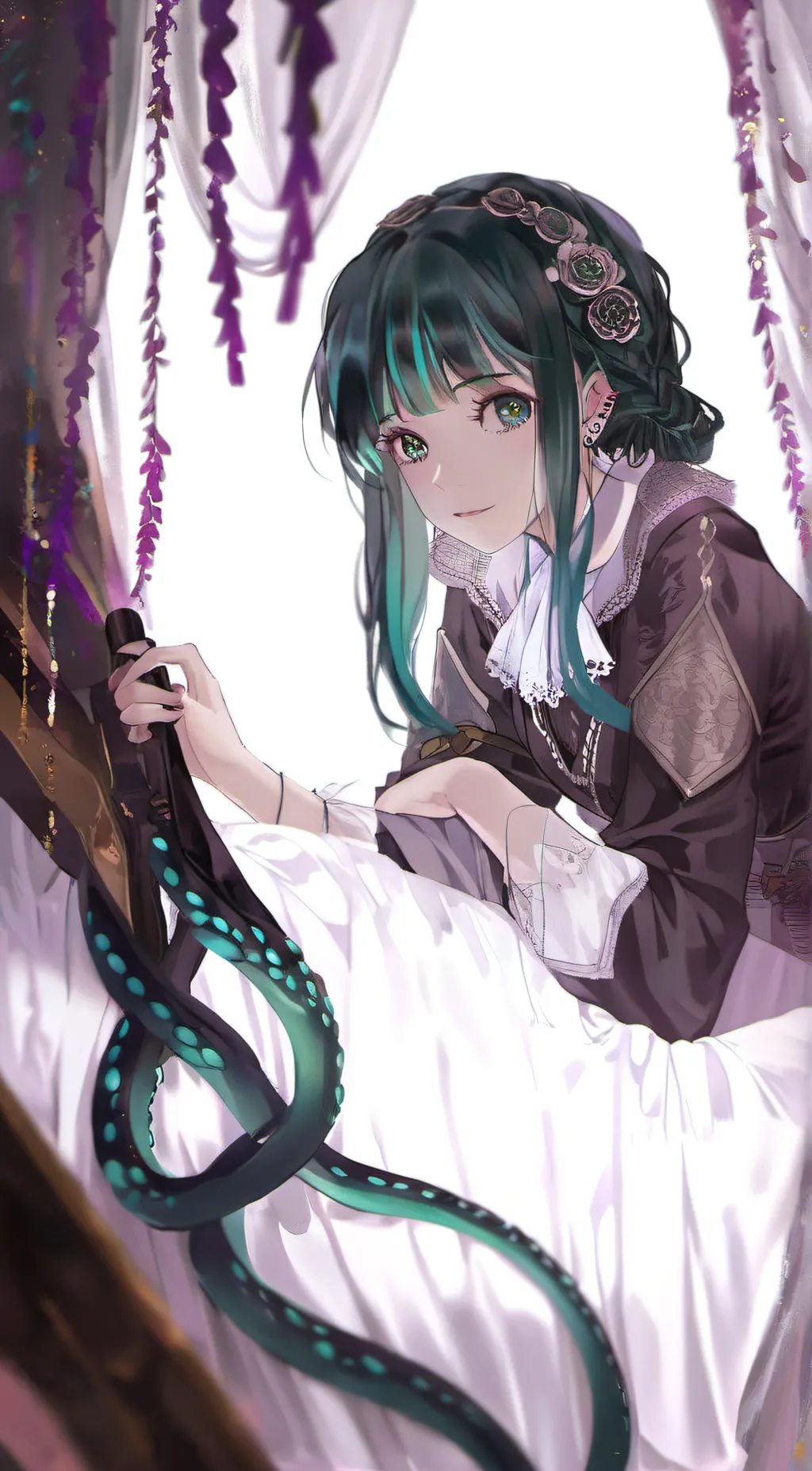 ai character: Chika  background