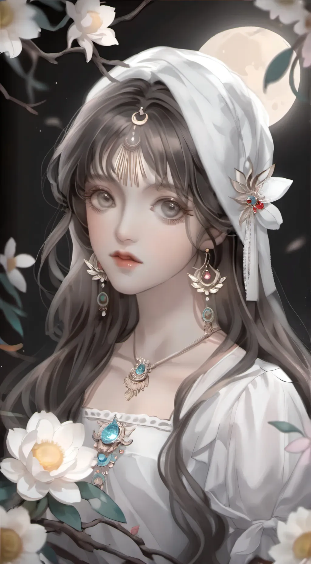 ai character:  Cute Rain background