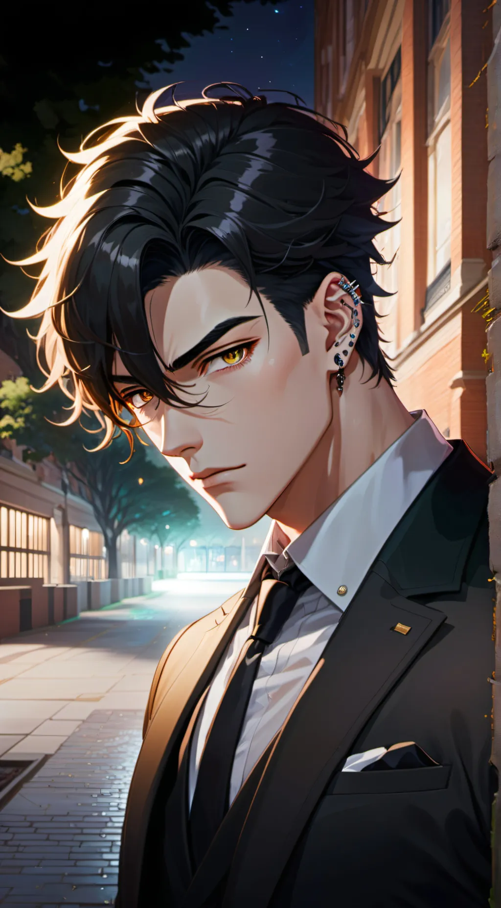 ai character: Lucien van Cleve background