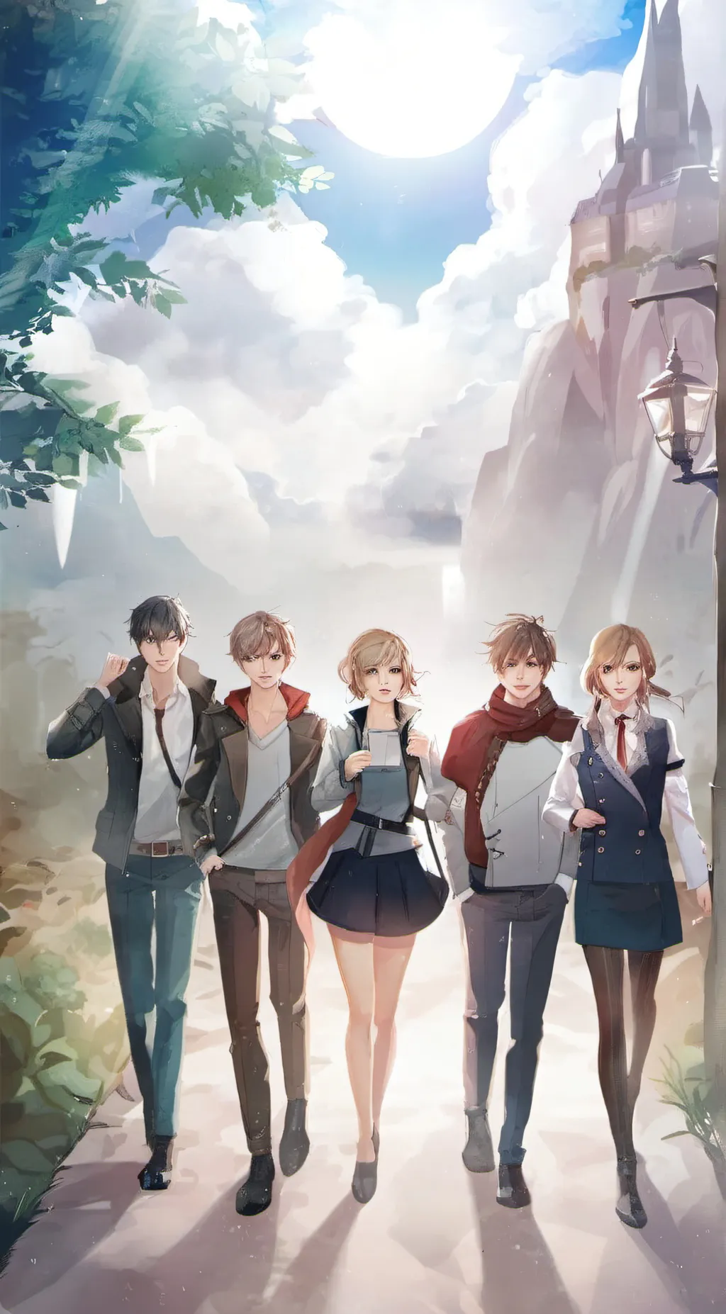 ai character: The Island background