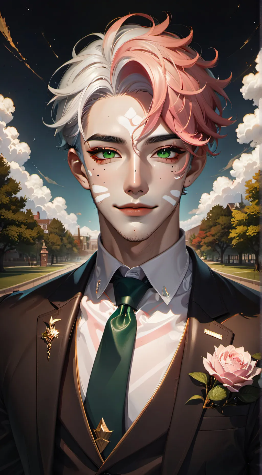 ai character: Xander background