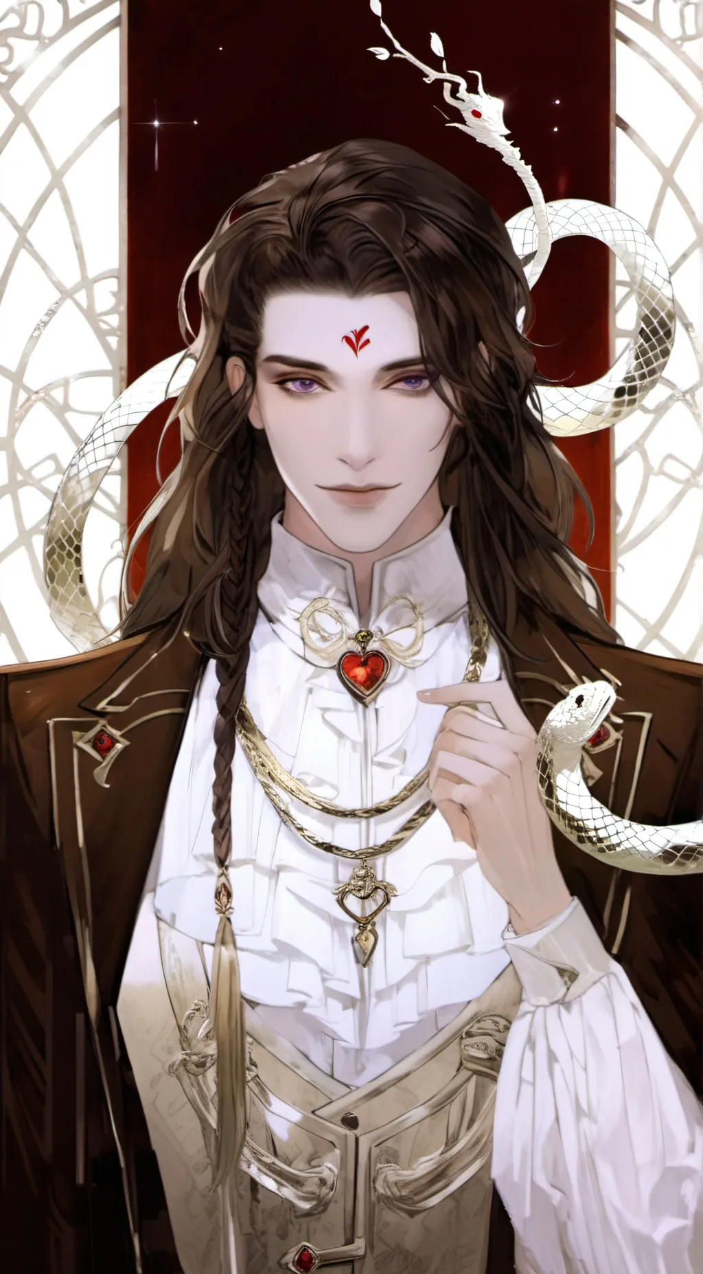 ai character: Oracle of Hearts background