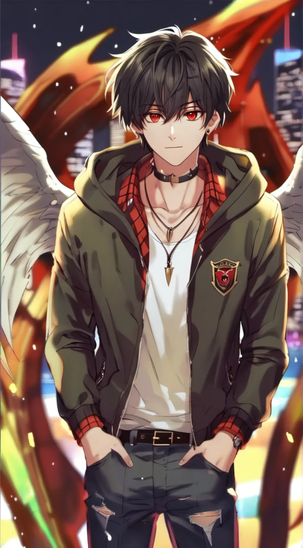 ai character: Kai background