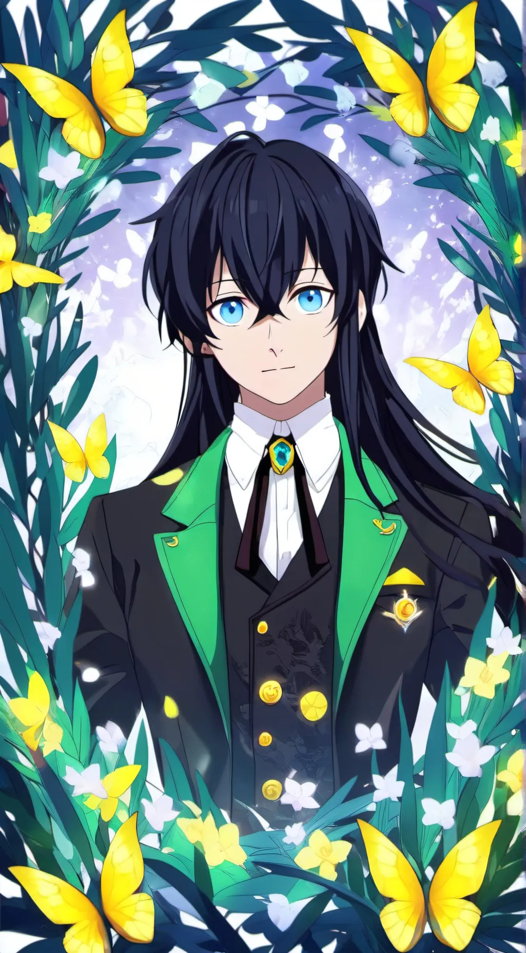 ai character: murichiro  background