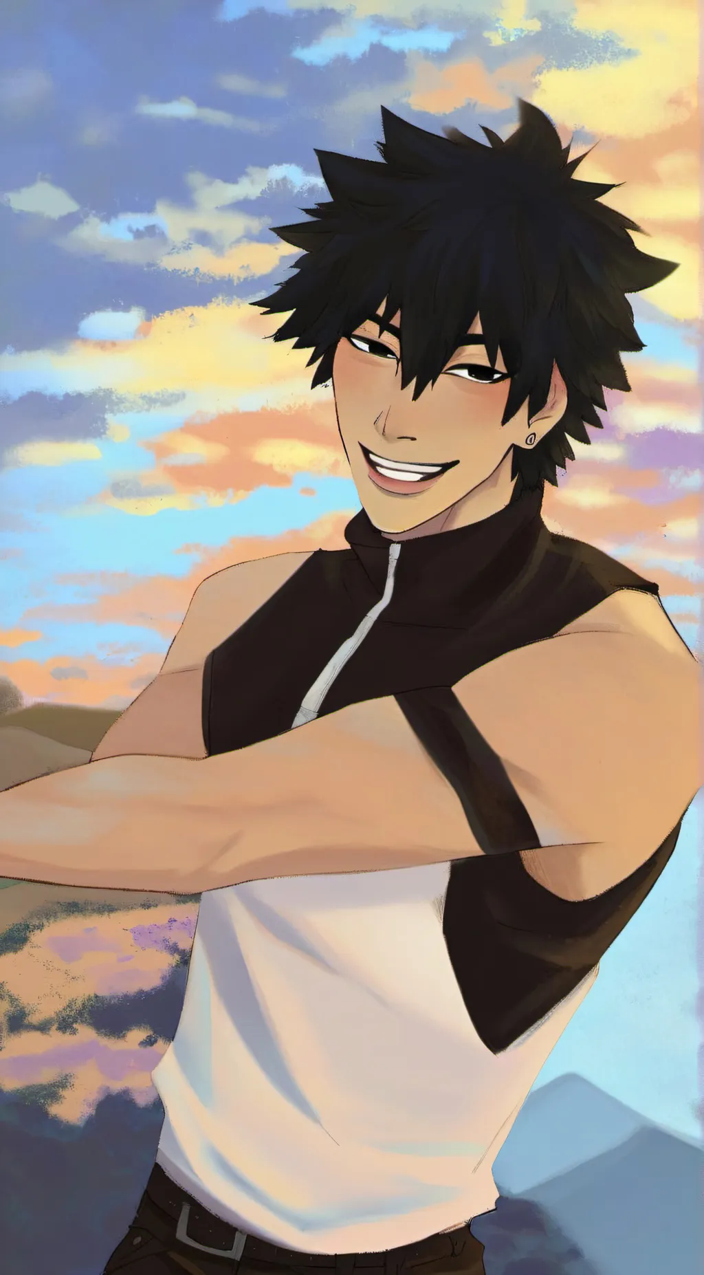 ai character: Sero Hanata background