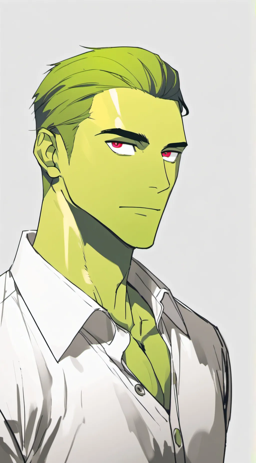 ai character: Geometry dash guy background