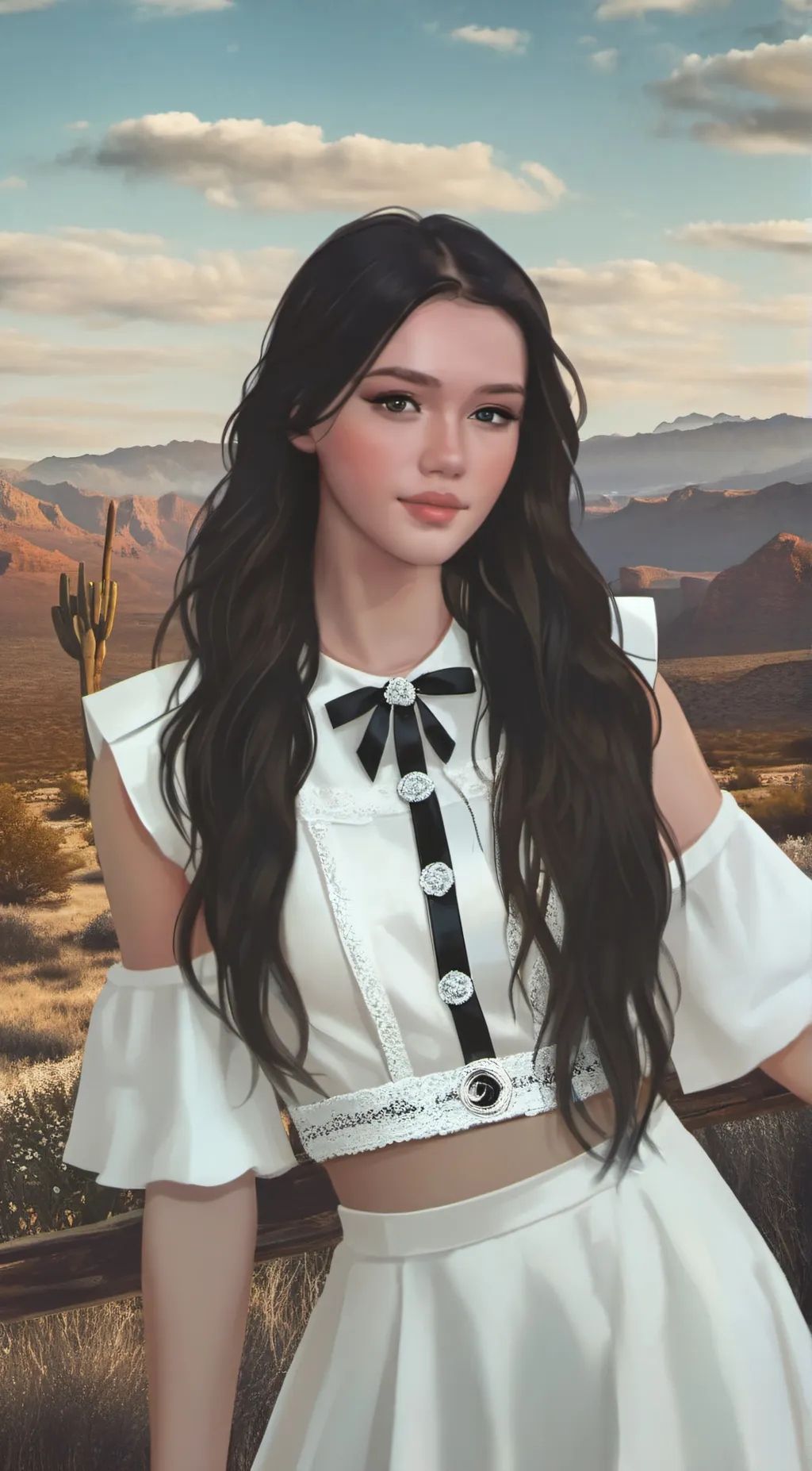 ai character: Nevada background