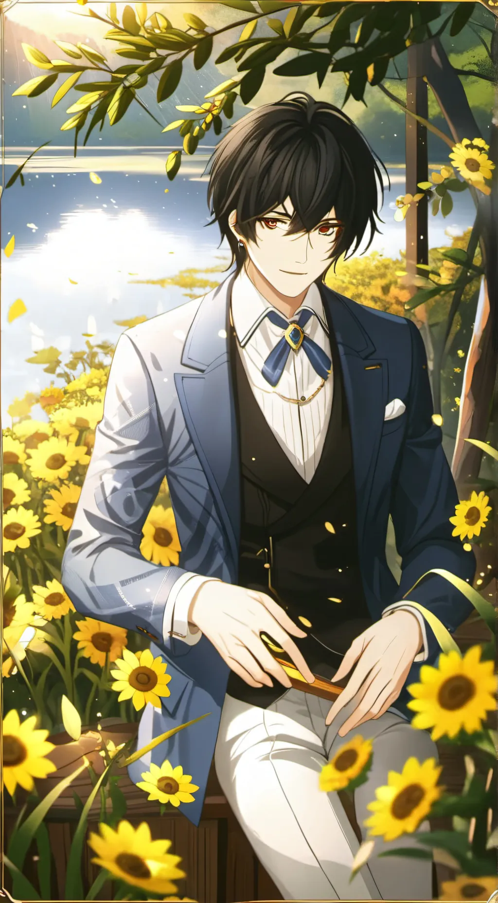 ai character: Zane  background