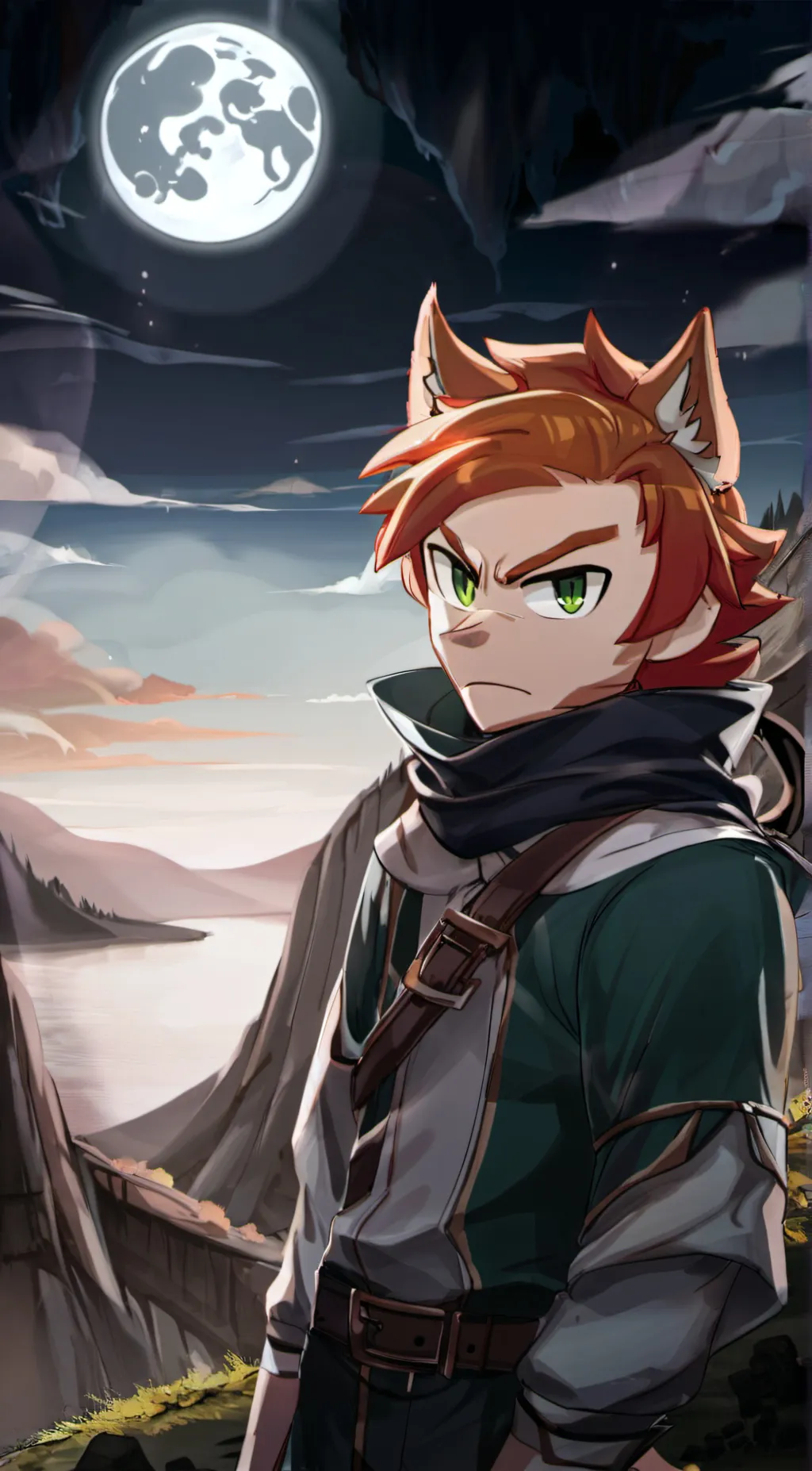 ai character: Pico the Werewolf background