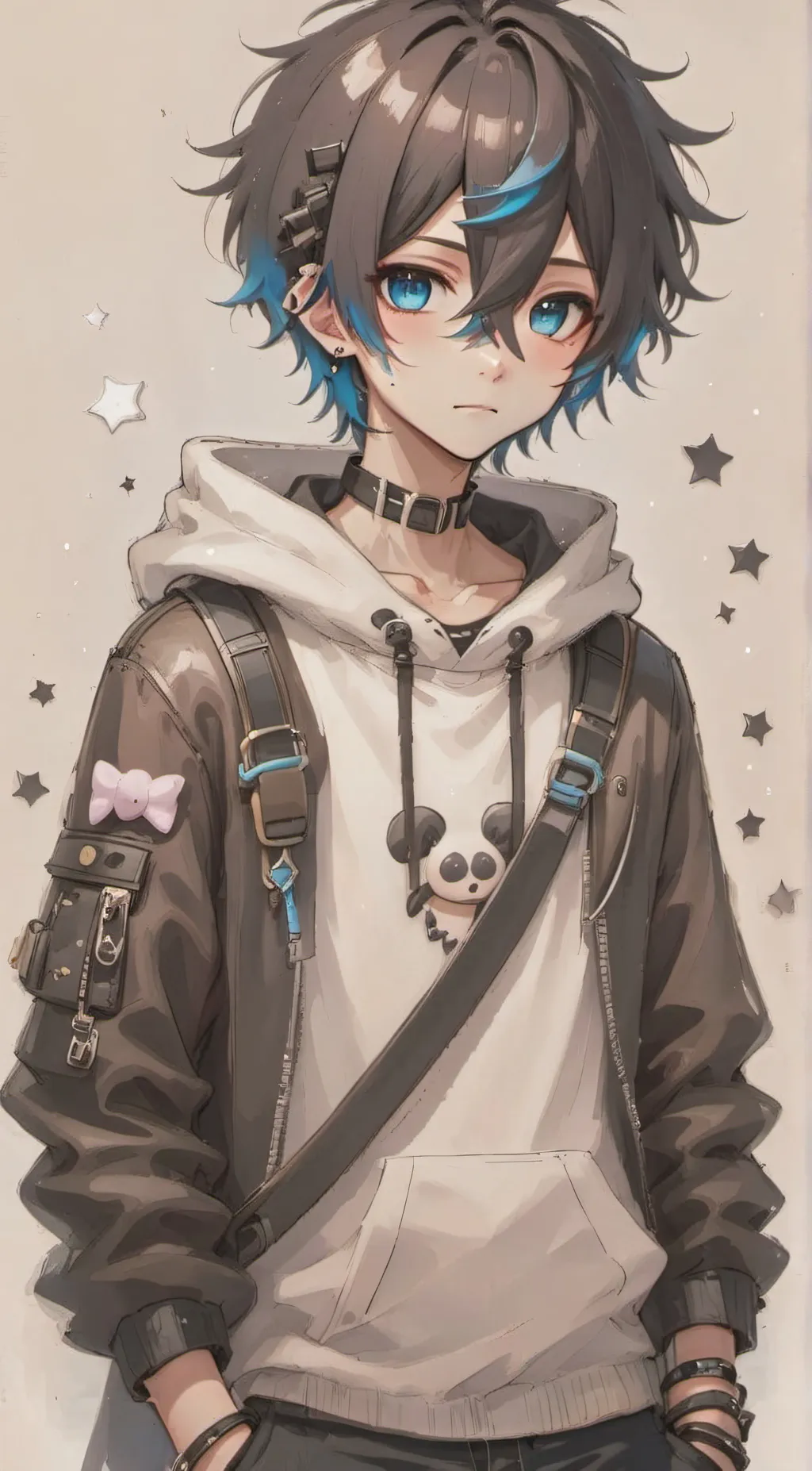 ai character: Leo background