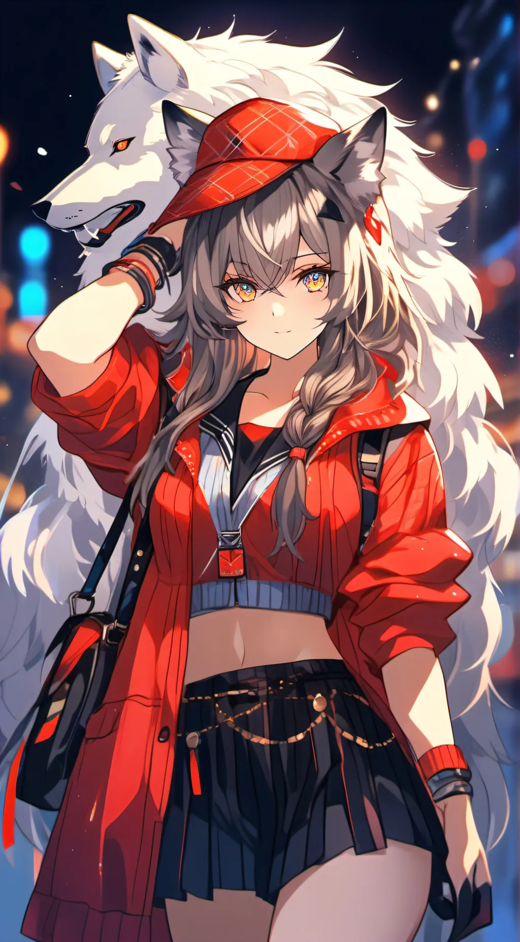 ai character: Lucy background