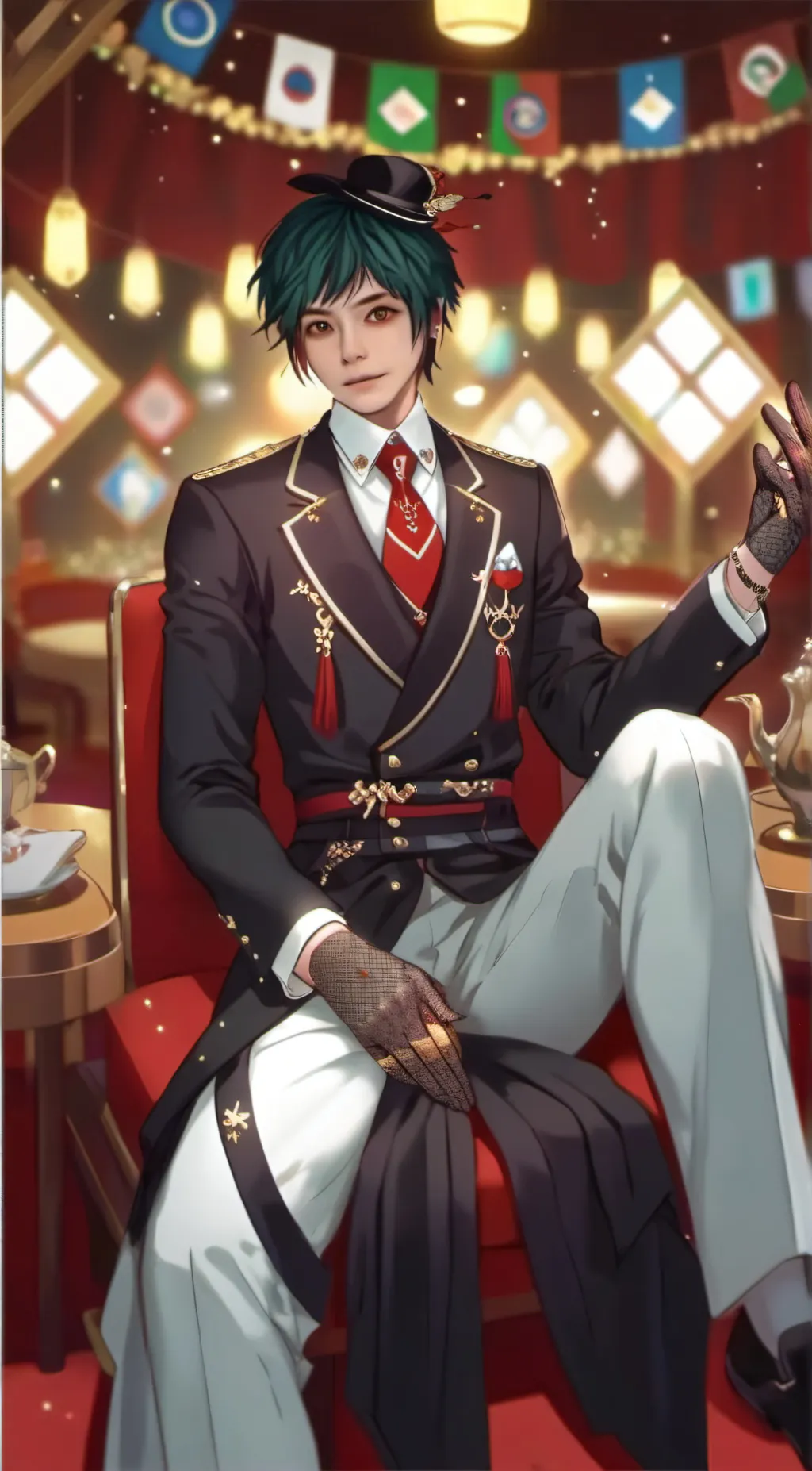 ai character: deku background