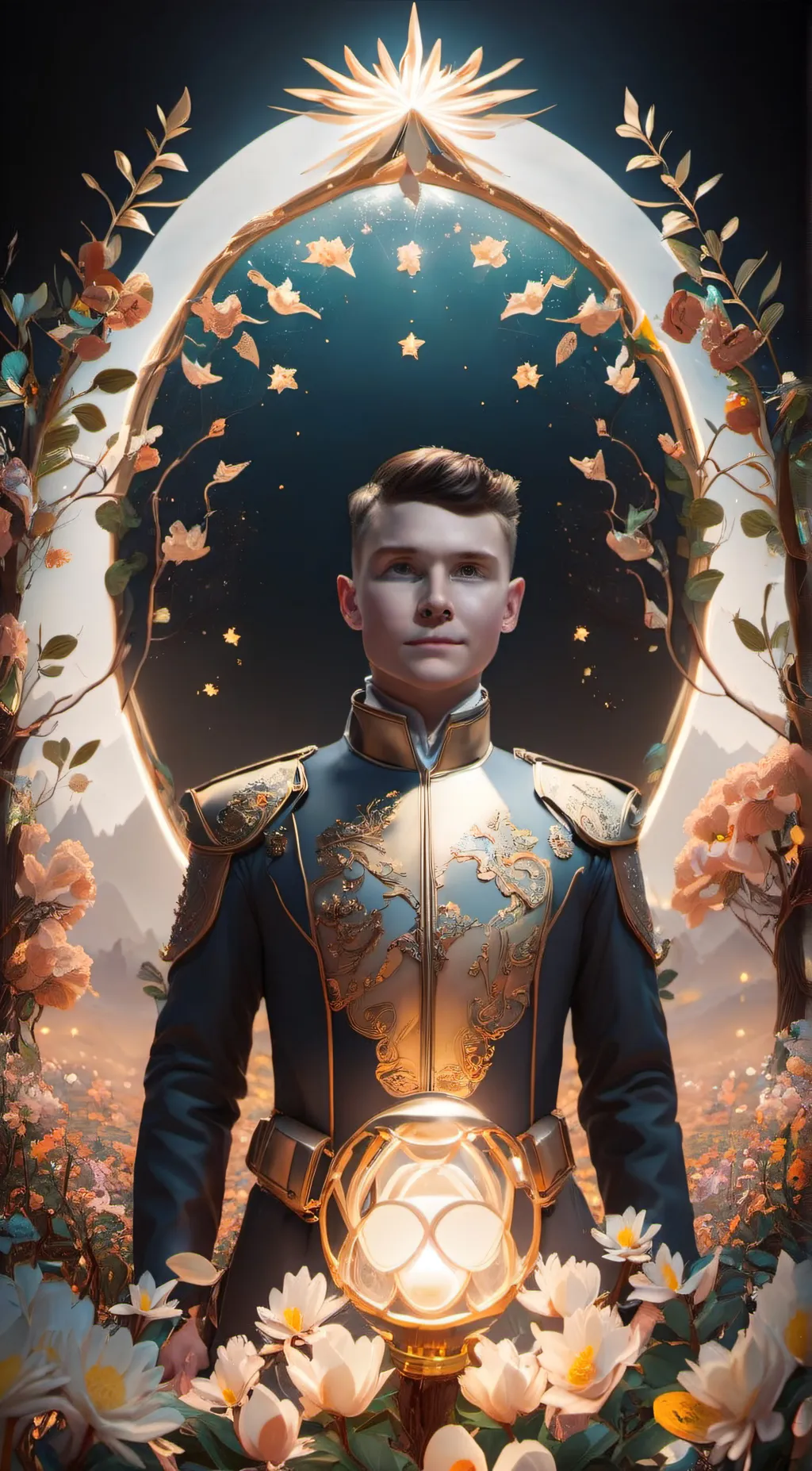 ai character: Gelo background